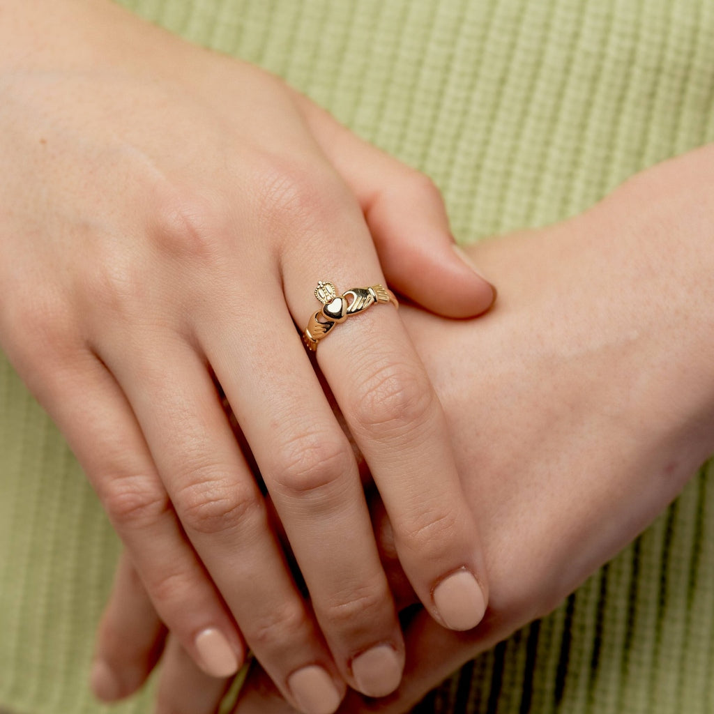 Gold Claddagh Ring