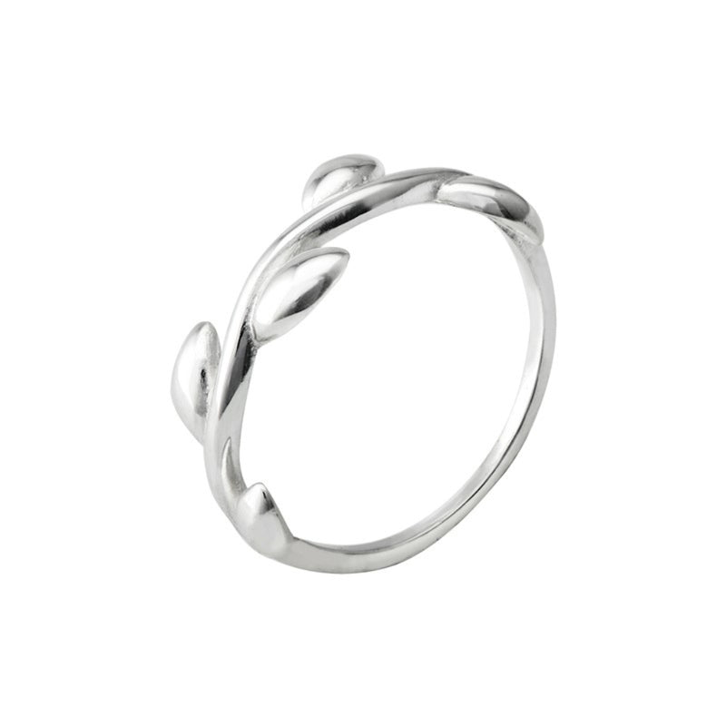 Demi Silver Leaf Ring