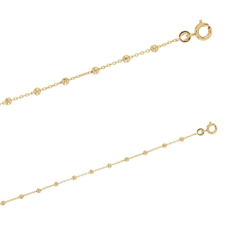 Emly Gold Satellite Chain Bracelet