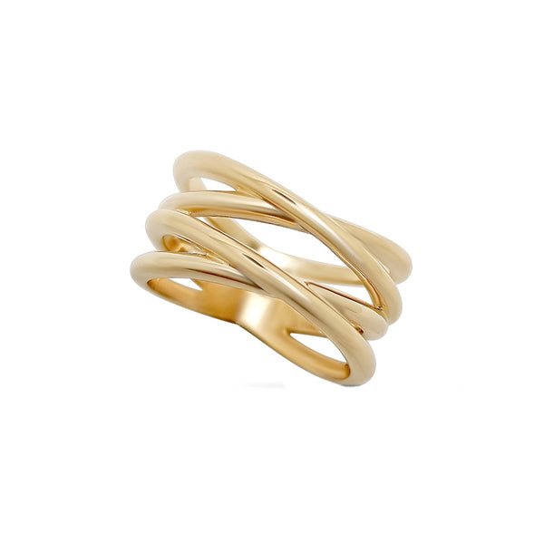 Gleo Gold Multistrand Ring