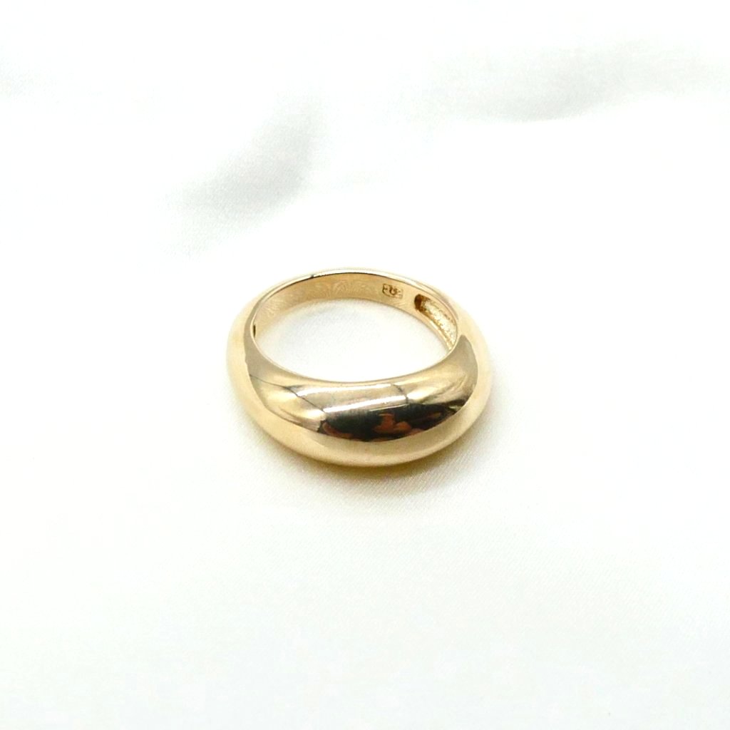 Gold Dome Ring