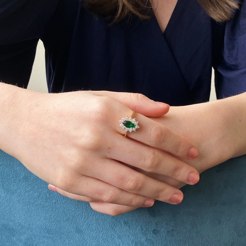 Karitsa Gold Emerald Ring