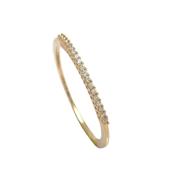Liti Gold Barely There Ring