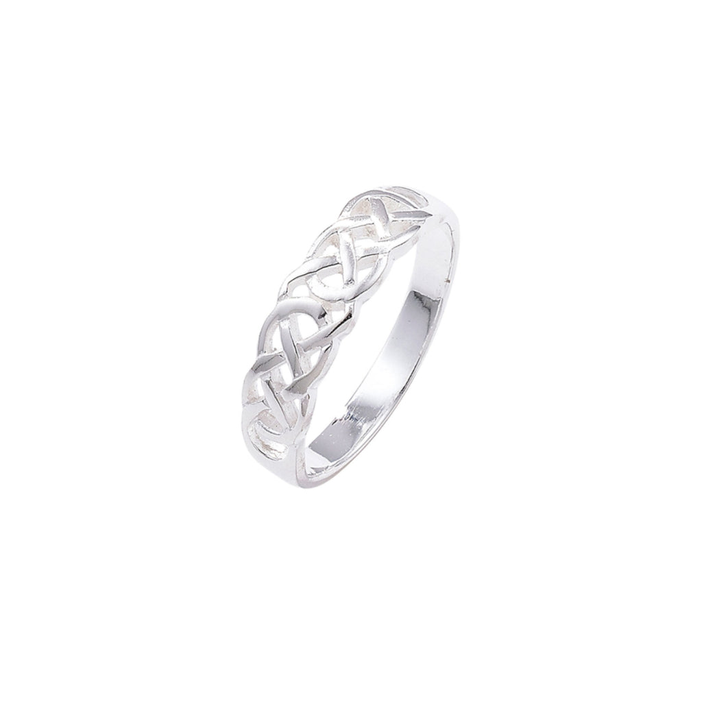 Losti Silver Celtic Ring