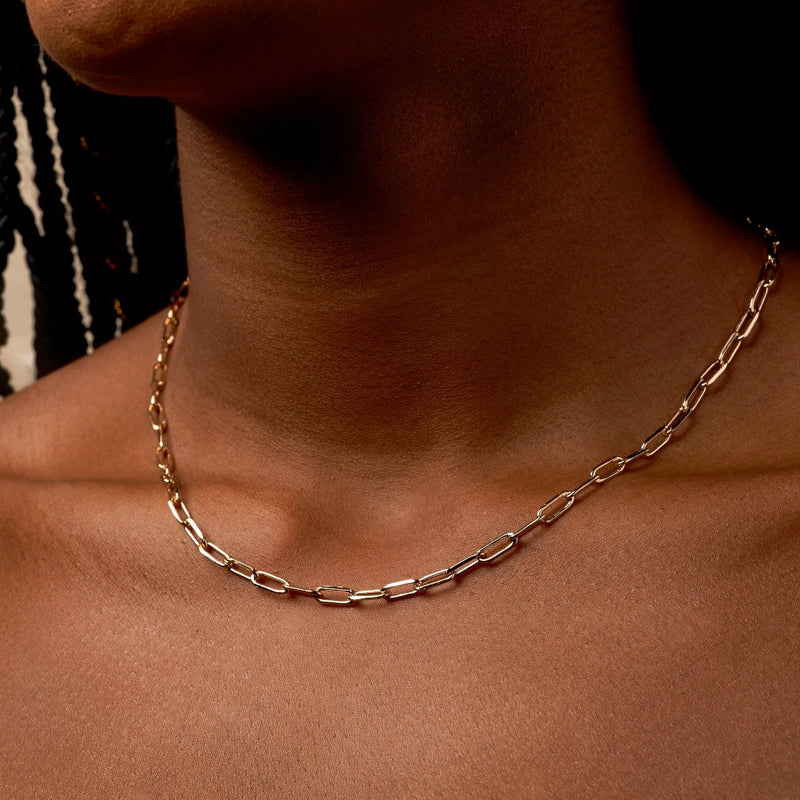 Super Chunky Paperclip Chain Bracelet – Gemma Watts
