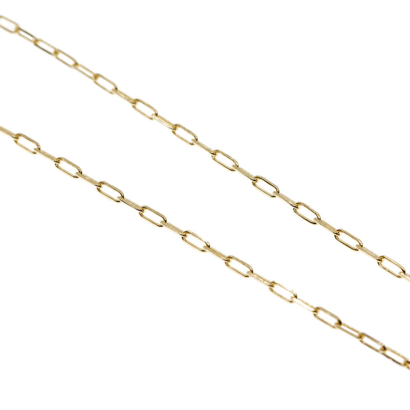 Palermo Gold Paperclip Chain Necklace