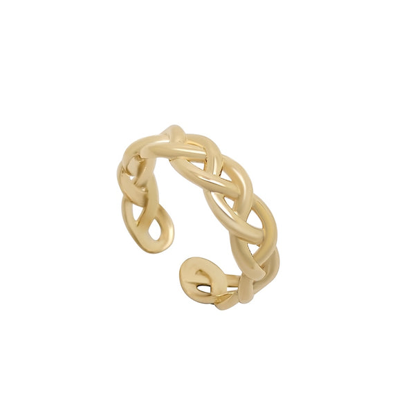 Talas Gold Celtic Split Ring