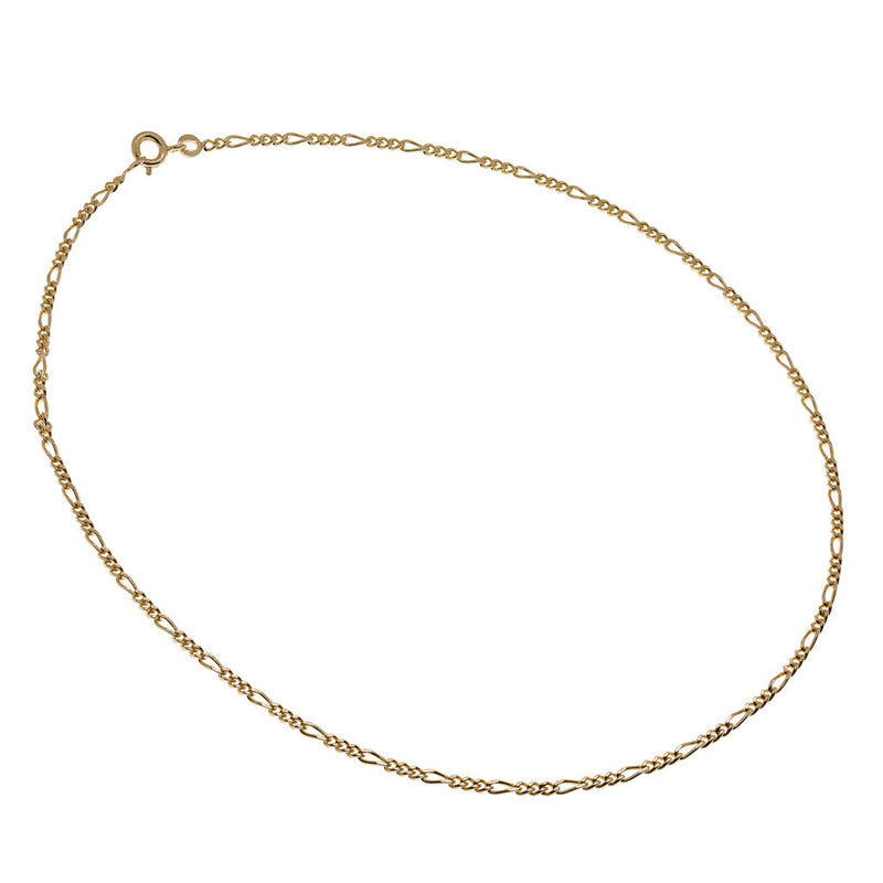 Verona Gold Figaro Chain Necklace