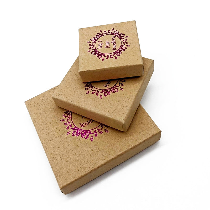 FSC®-certified cardboard Eco jewellery box